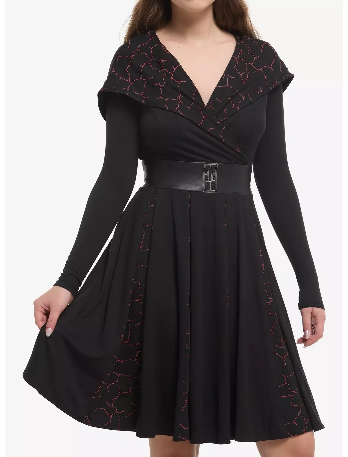 Her Universe Star Wars Kylo Ren Hooded Dress Her Universe Exclusive