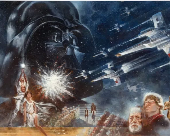 Painting Breaks Record For The Most Expensive Star Wars Item Ever Sold At Auction