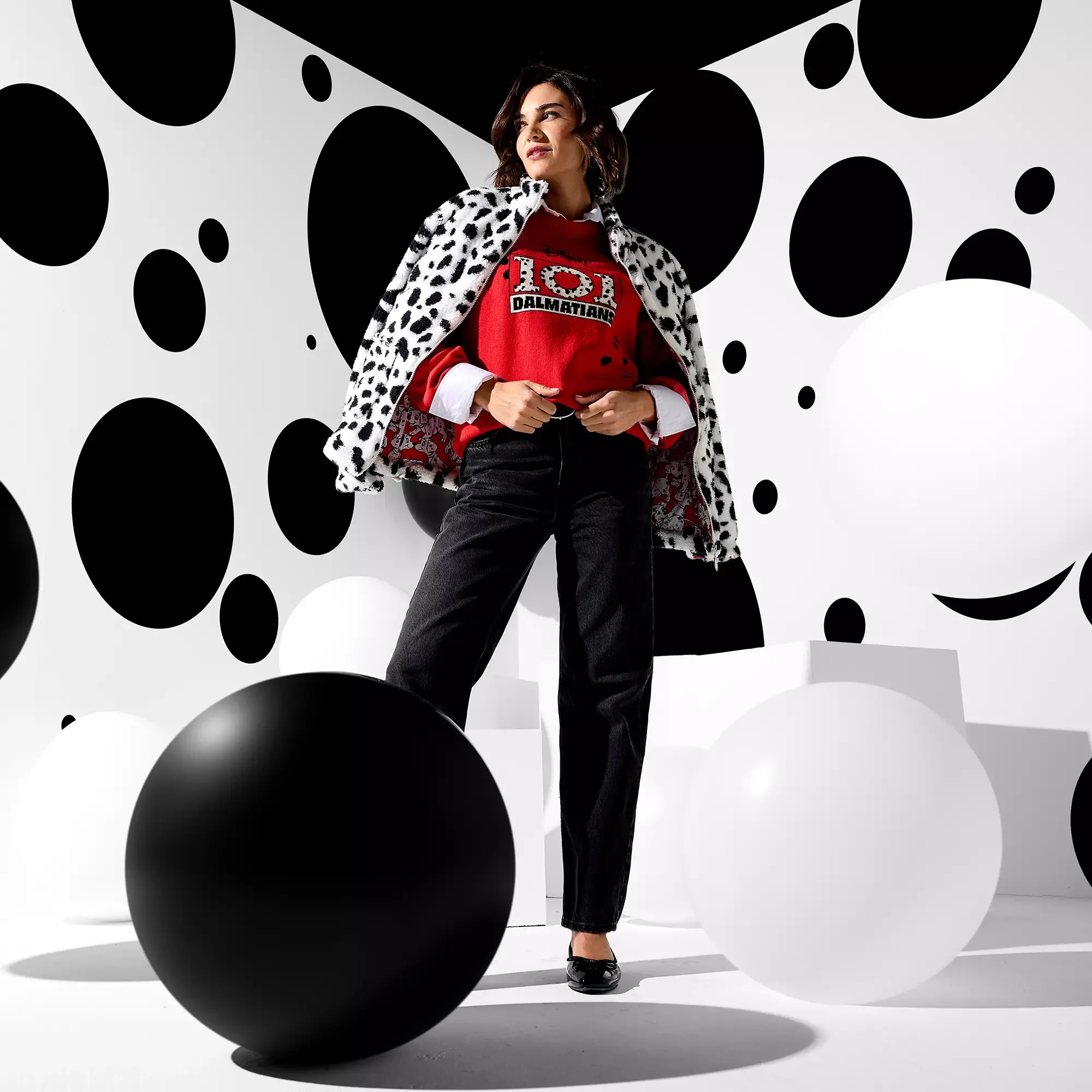 101 Dalmatians 65th Anniversary Fleece Jacket for Adults by Cakeworthy