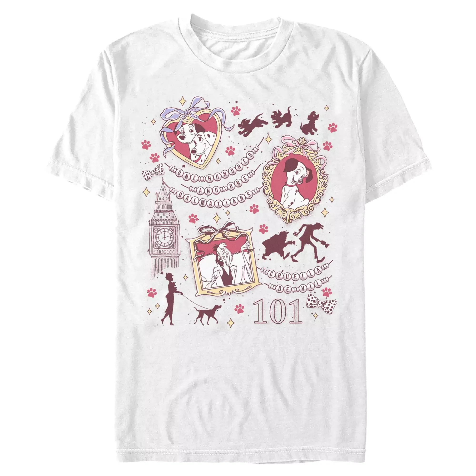 Cruella De Vil T-Shirt for Adults – 101 Dalmatians
