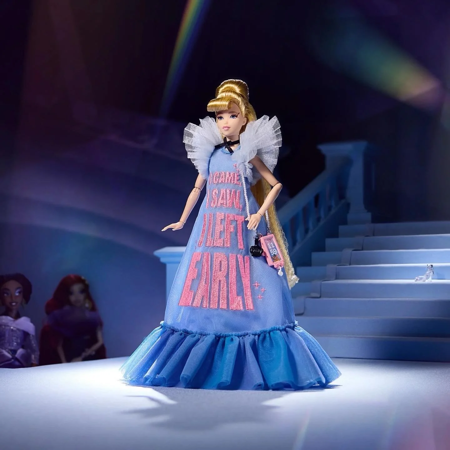 Cinderella, but make it couture. ✨👠 Mattel, Disney, and Viktor&amp;Rolf just unveiled a limited-edition collector doll debuting at Paris Fashion Week &mdash; complete with a sculptural gown, glass slippers, and a smartphone frozen at 11:59 p.m. A fa