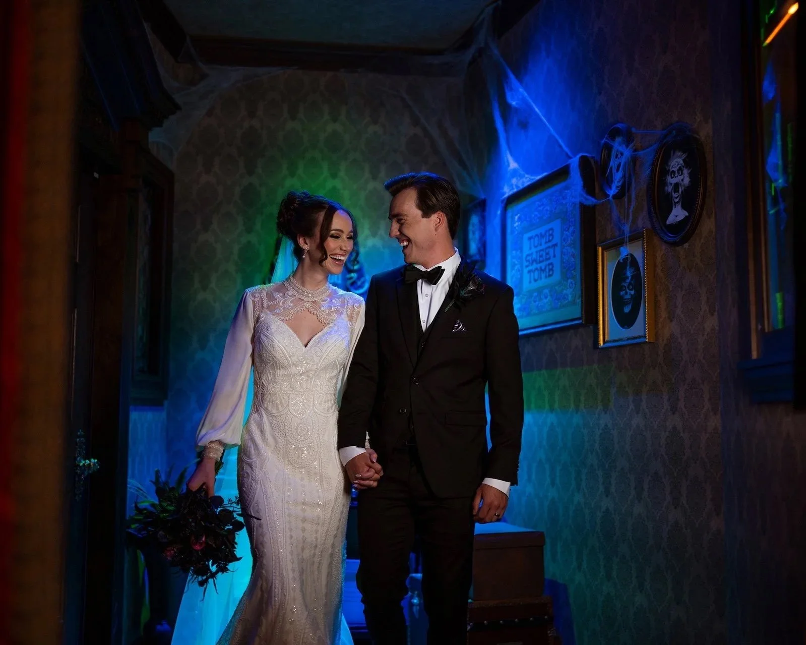 Say “I Boo” Forever With a Haunted Mansion Wedding at Disneyland