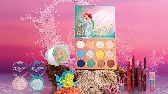 Currently making room in our makeup bag for this 🫧🐚 The ColourPop x&nbsp;The Little Mermaid&nbsp;collection is giving shimmer, glow, and full mermaidcore energy ✨💄

Click link in bio for more! ✨

Photos | @colourpopcosmetics 

#ColourPop #LittleMe