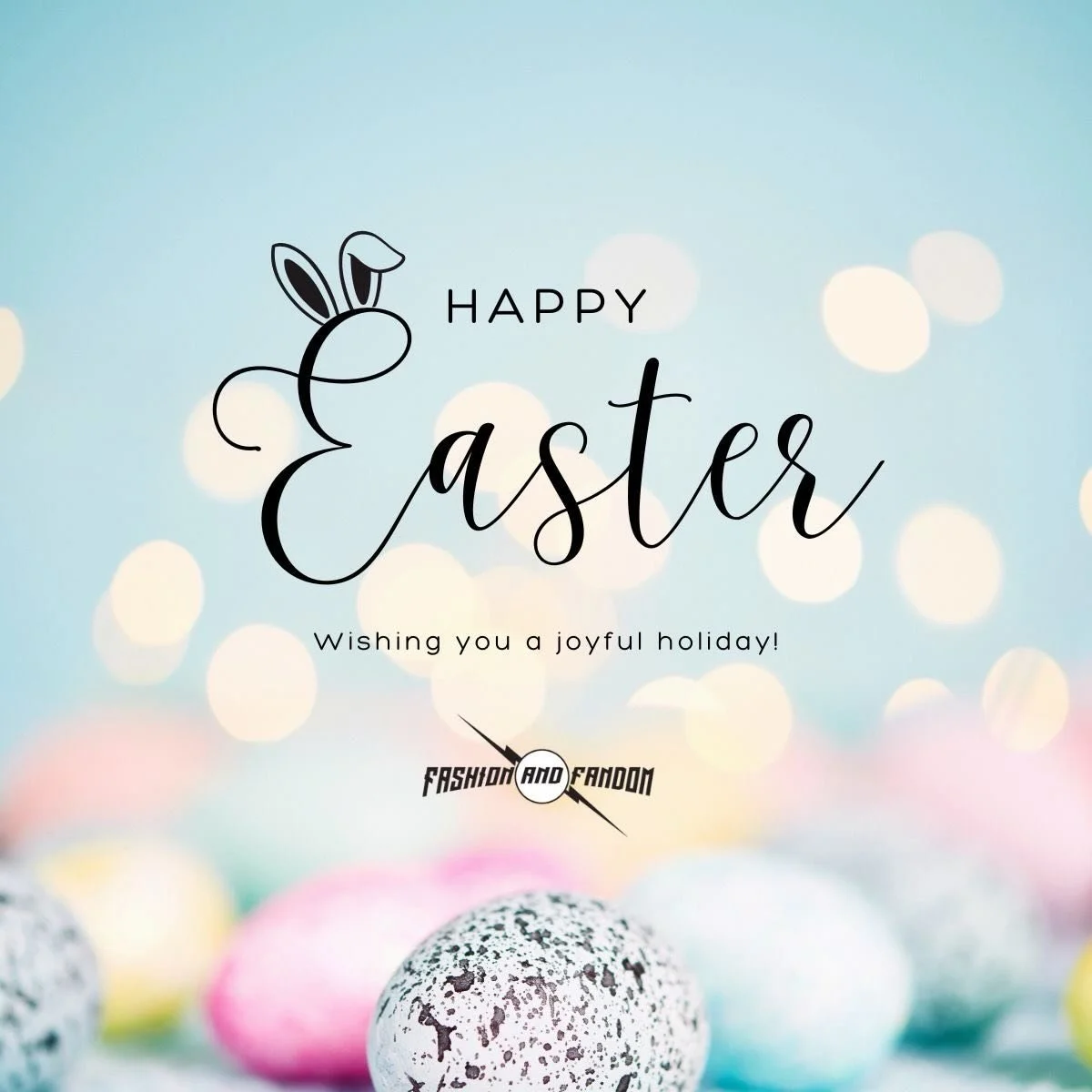 🐰🌸 Happy Easter! 🌸🐣
Wishing you a joyful day filled with love, renewal, and plenty of sweet moments. May your day be as bright as spring sunshine and as colorful as Easter eggs! 💐✨

#HappyEaster #SpringVibes #Gratitude #fashionandfandom