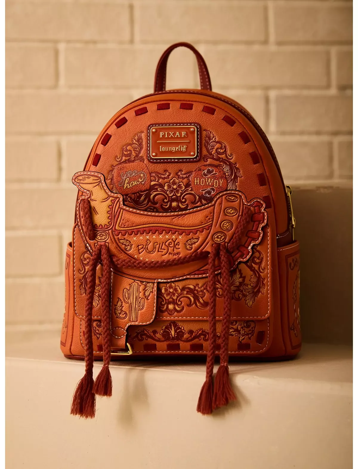 Loungefly Disney Pixar Toy Story Bullseye Saddle Mini Backpack — BoxLunch Exclusive