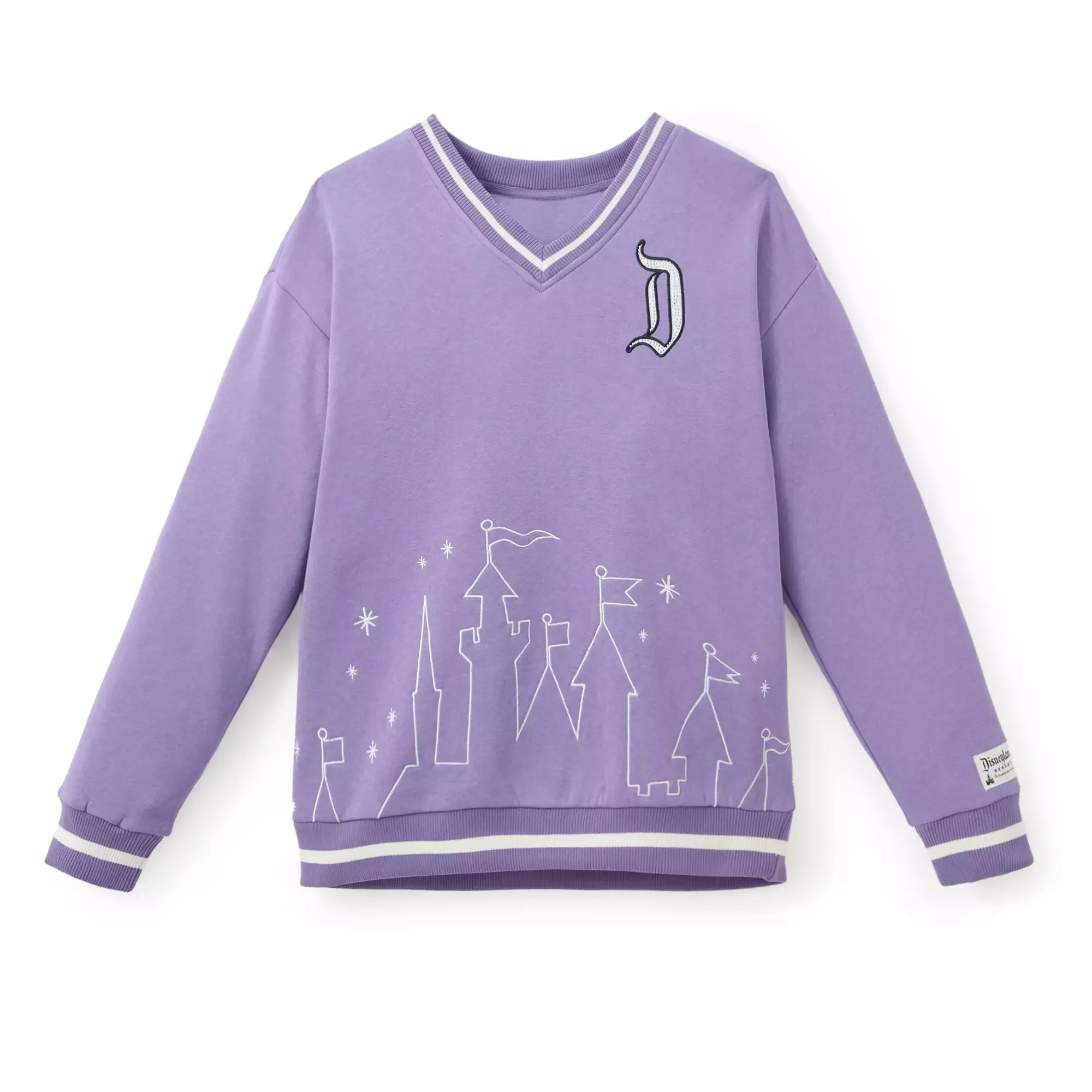 Disneyland V-Neck Pullover Sweatshirt for Adults by Her Universe