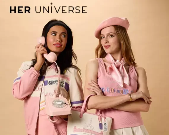 Her Universe's Pastel Varsity Collection Is a Home Run for Disney Style Lovers