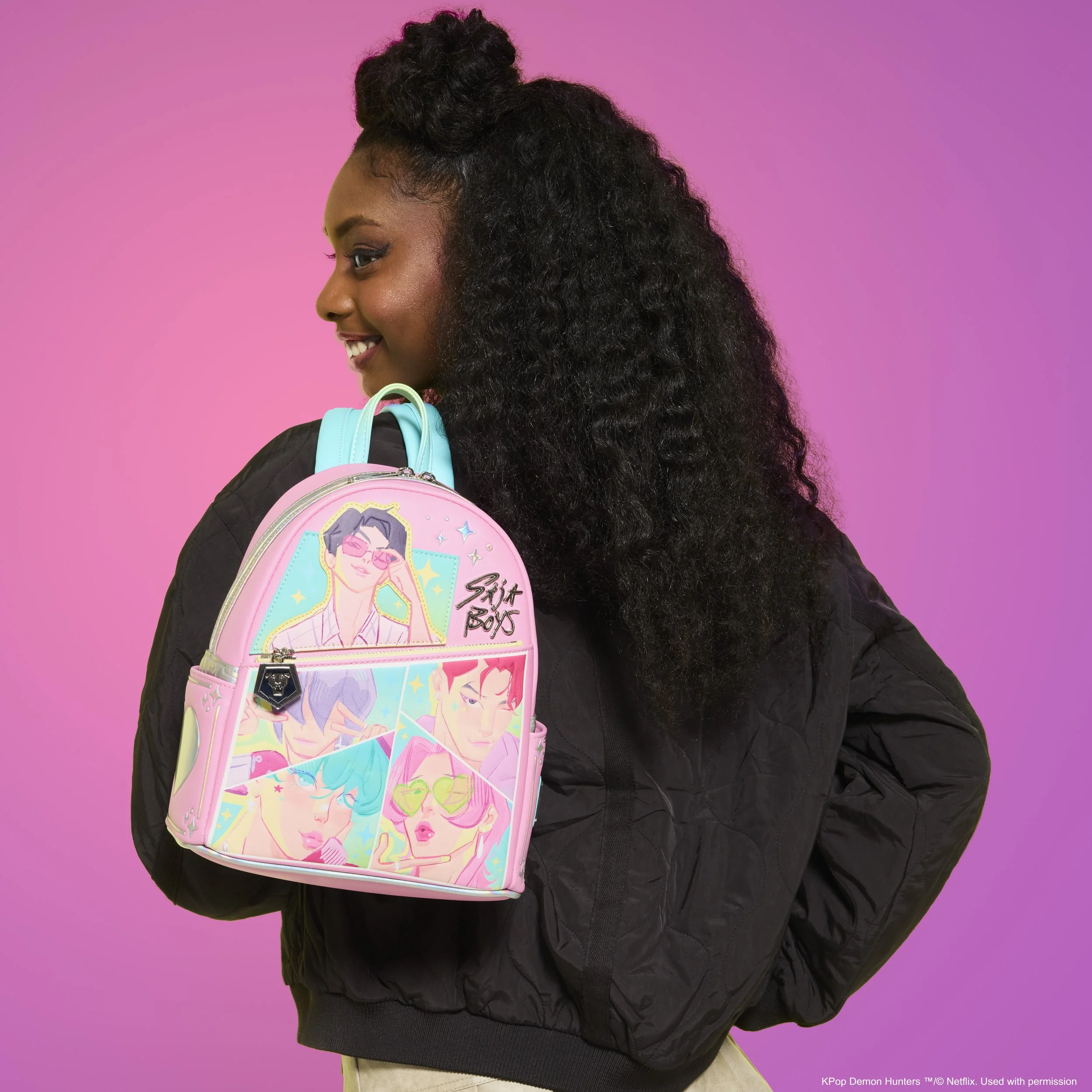 Loungefly KPop Demon Hunters Saja Boys Mini Backpack_2.jpeg