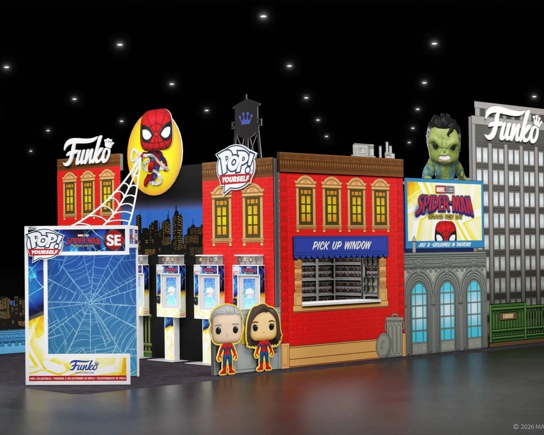 Funko's New Spider-Man Pop! Yourself Activation May Be SDCC's Coolest Exclusive