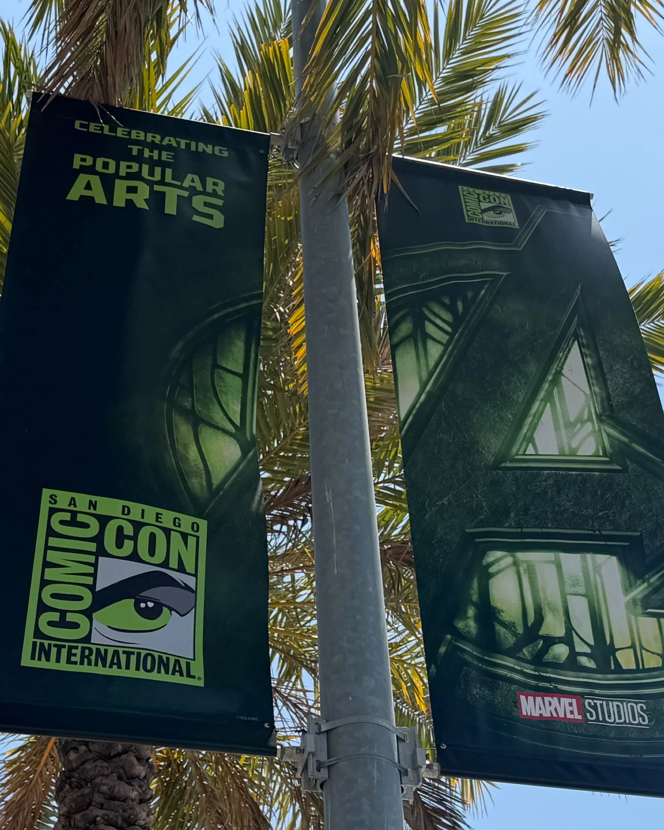 We&rsquo;re days away from #SDCC2026 and Downtown San Diego is starting to get wrapped. Who is heading to the Con this year?! #SDCC #FashionAndFandom