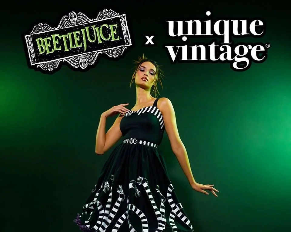 Unique Vintage’s New Beetlejuice Collection Is So Good, It’s Almost Scary