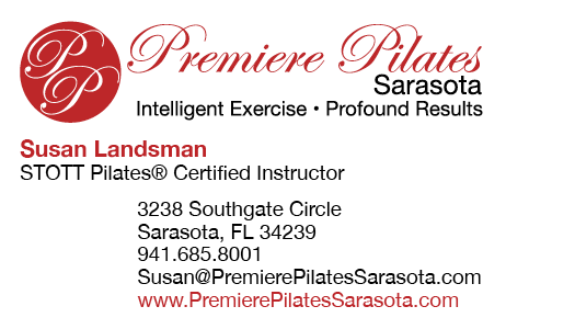 Premiere Pilates Sarasota Business Card Project