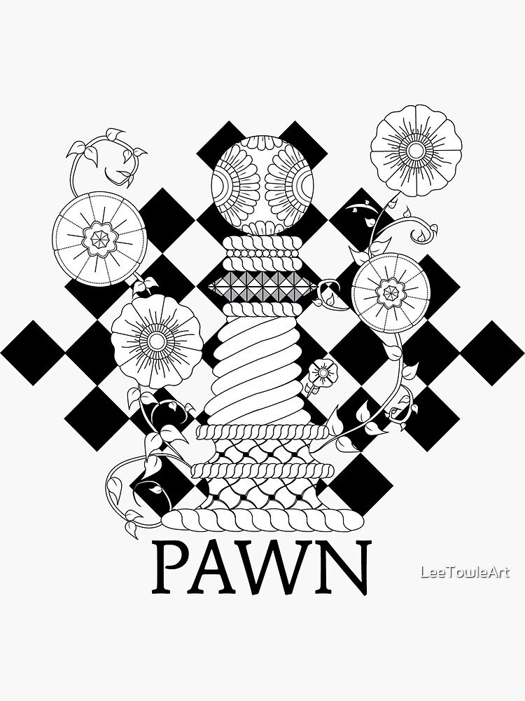 Chessboard with the chess pieces coloring page printable game