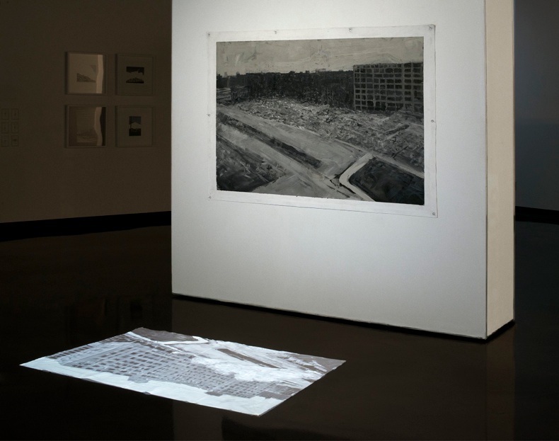  Installation view, Elon University, NC 