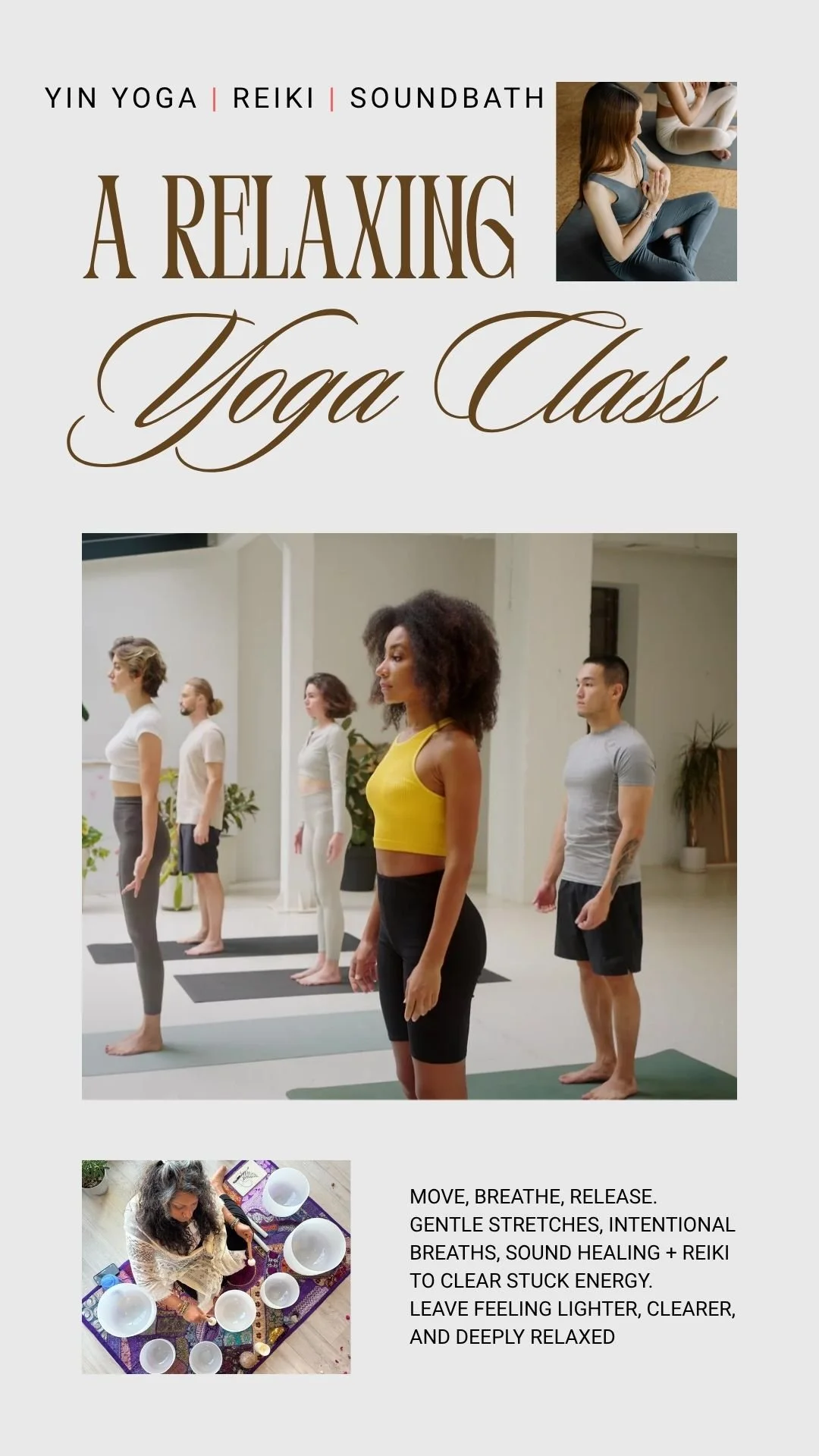 Yin Yoga + Reiki + Soundbath 