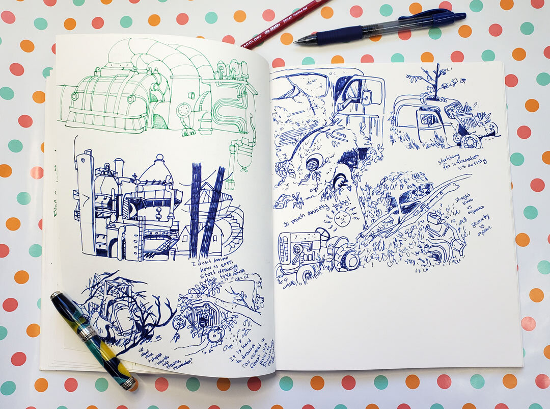 5 Ways to Fill Your Sketchbook