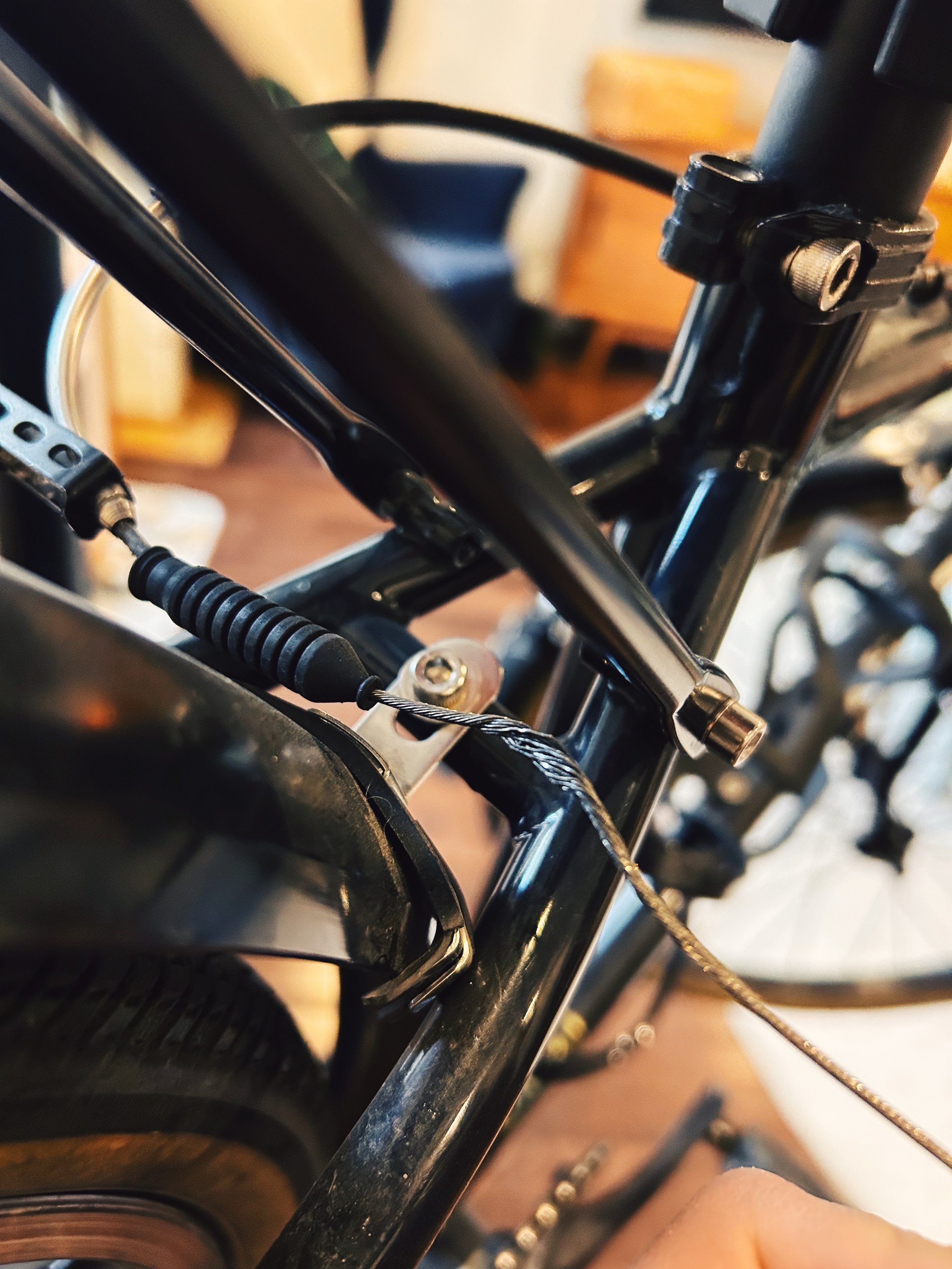 An Attempt: Rear Brake Replacement on the Surly Pack Rat