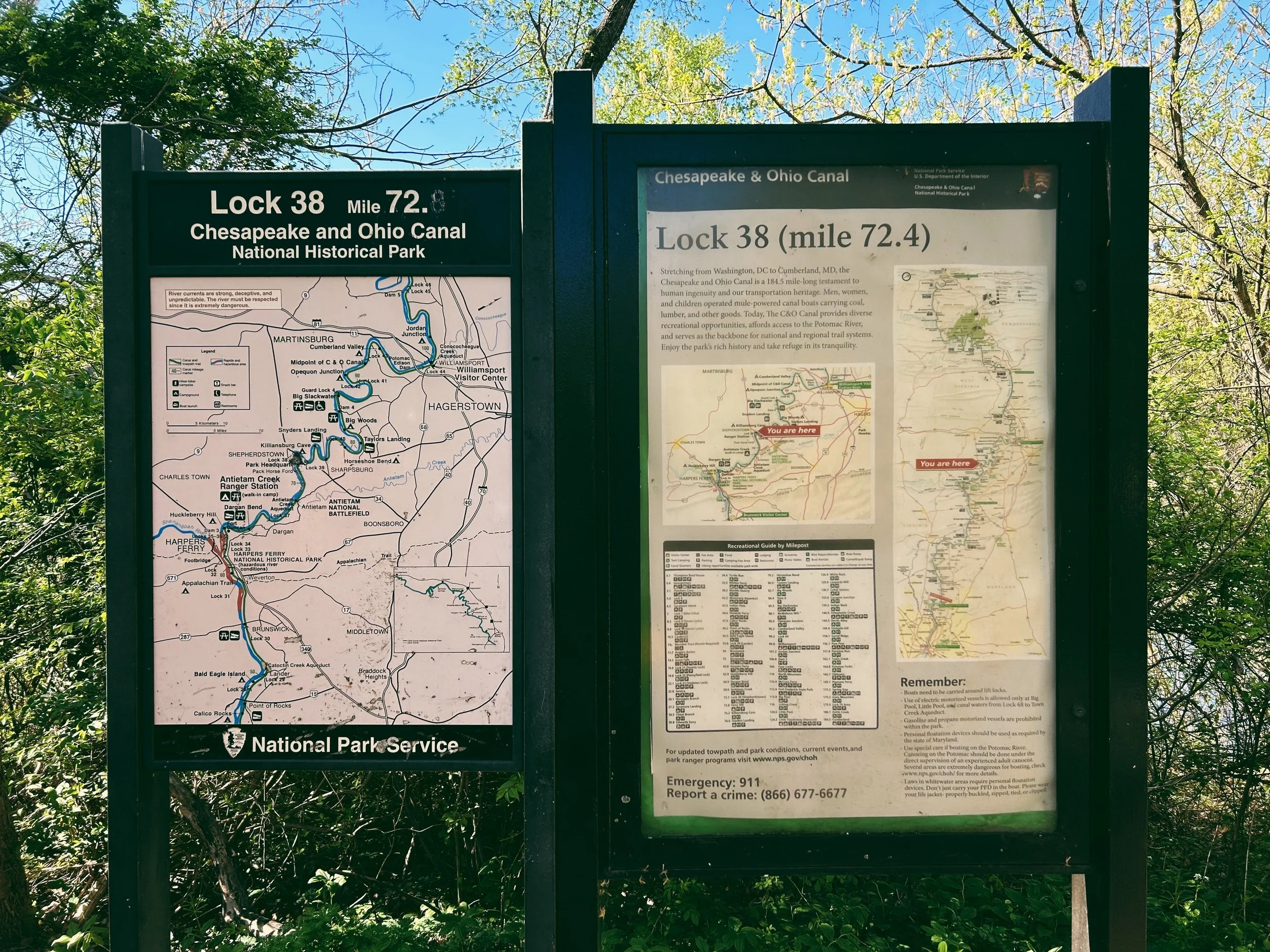 Cycle Tour: W &amp; OD Trail to the C &amp; O Canal Trail