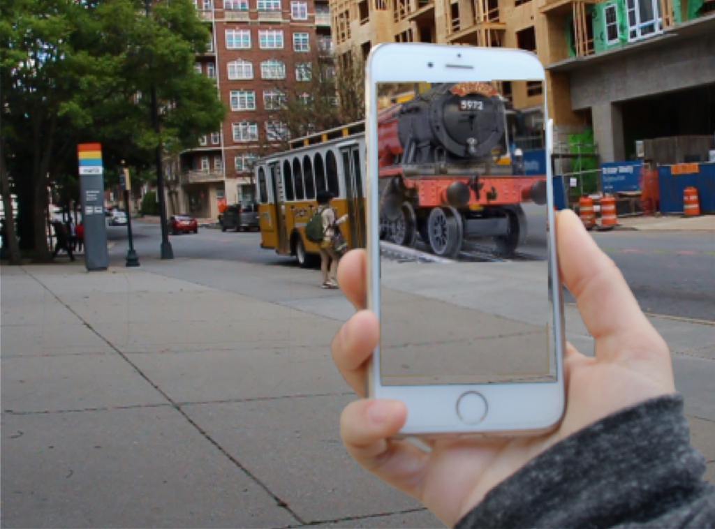 Pointing at real-world objects