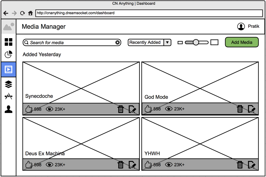Media Management - Version 1