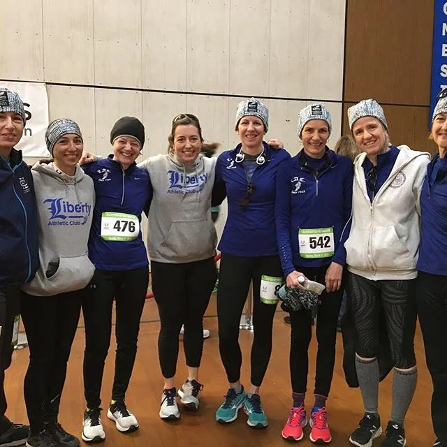 #latergram This crew ran the heck out of the #newbedfordhalfmarathon #beforeandafter #halfmarathon