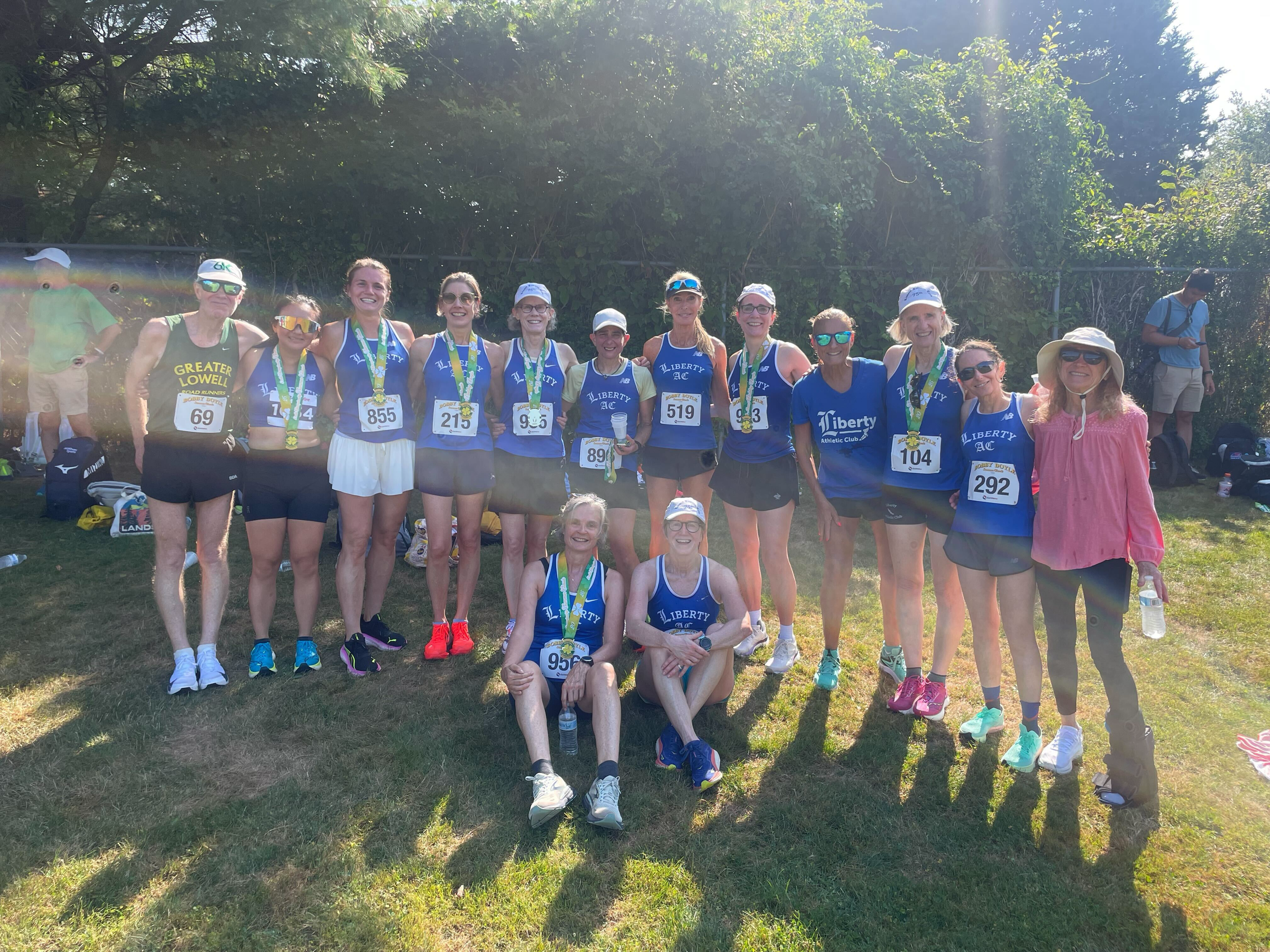 Liberty AC racing results the week of August 10, 2025 Bobby Doyle 5 Miler