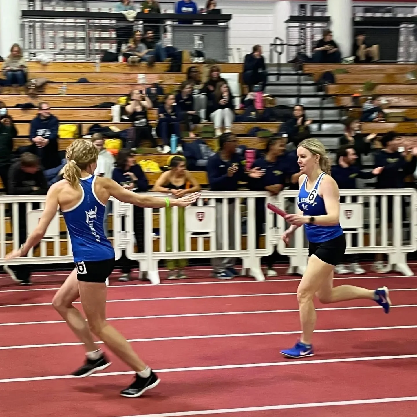 What an amazing day at the @usatfne Indoor Championship this weekend. We had 19 members participate (some ran more than 1 event! Some ran their first track meet ever!) in the 800, 1 mile, Distance Medley relay (2 teams) and 4x400 relay (4 teams). Our