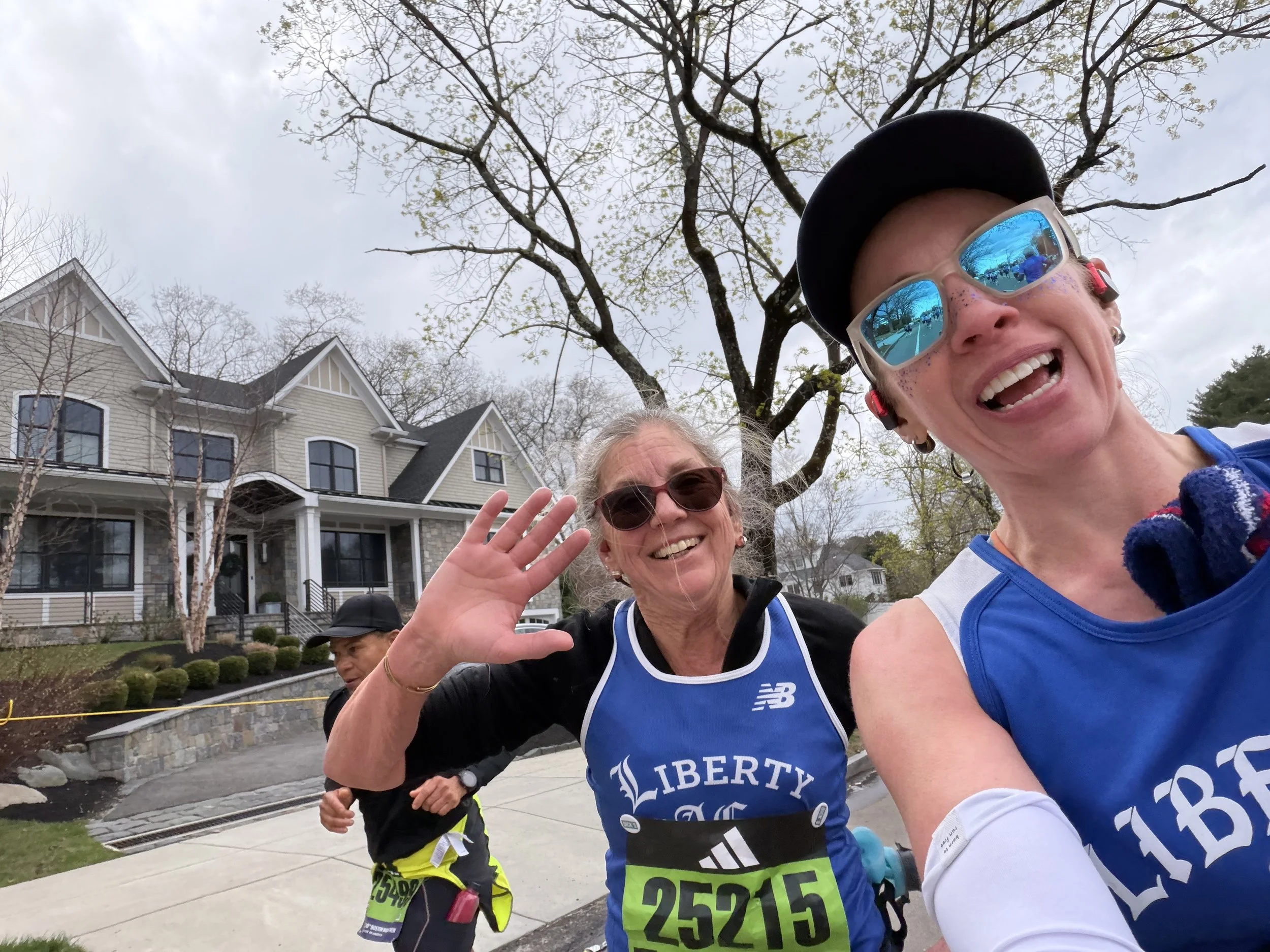 Mary C, Madeline on course.jpeg