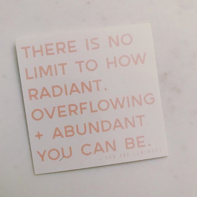 Beautiful reminder from last night&rsquo;s Qoya class at Sacred Space on Sherbrook.  The theme was expansion!  I think I got the best card don&rsquo;t you?  #thereisnolimit to my expansion! Such a good reminder. 🌸 it&rsquo;s the same for all of us!!
