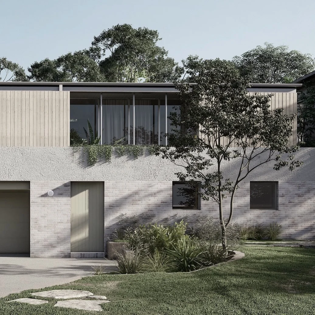 Port Hacking House broke ground last month. A robust little family home for 4. 

@buildbydesign.bbd 
@jdbbd 
@greenviewconsulting 

#3drender #architecture #housesofinstagram #design #krausebricks #australian #porthacking #sutherlandshire #sydney #la