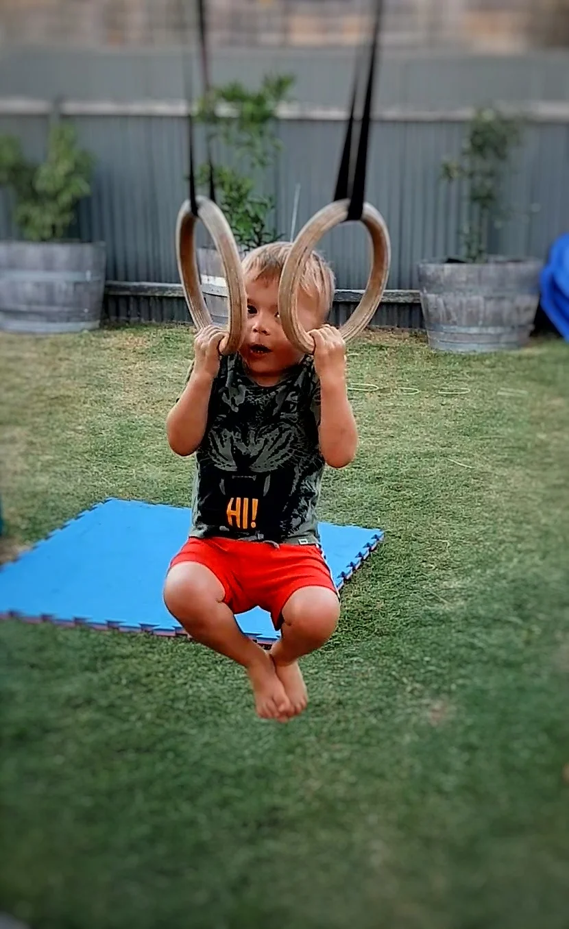 Not by the hair of your chinny chin... chin up