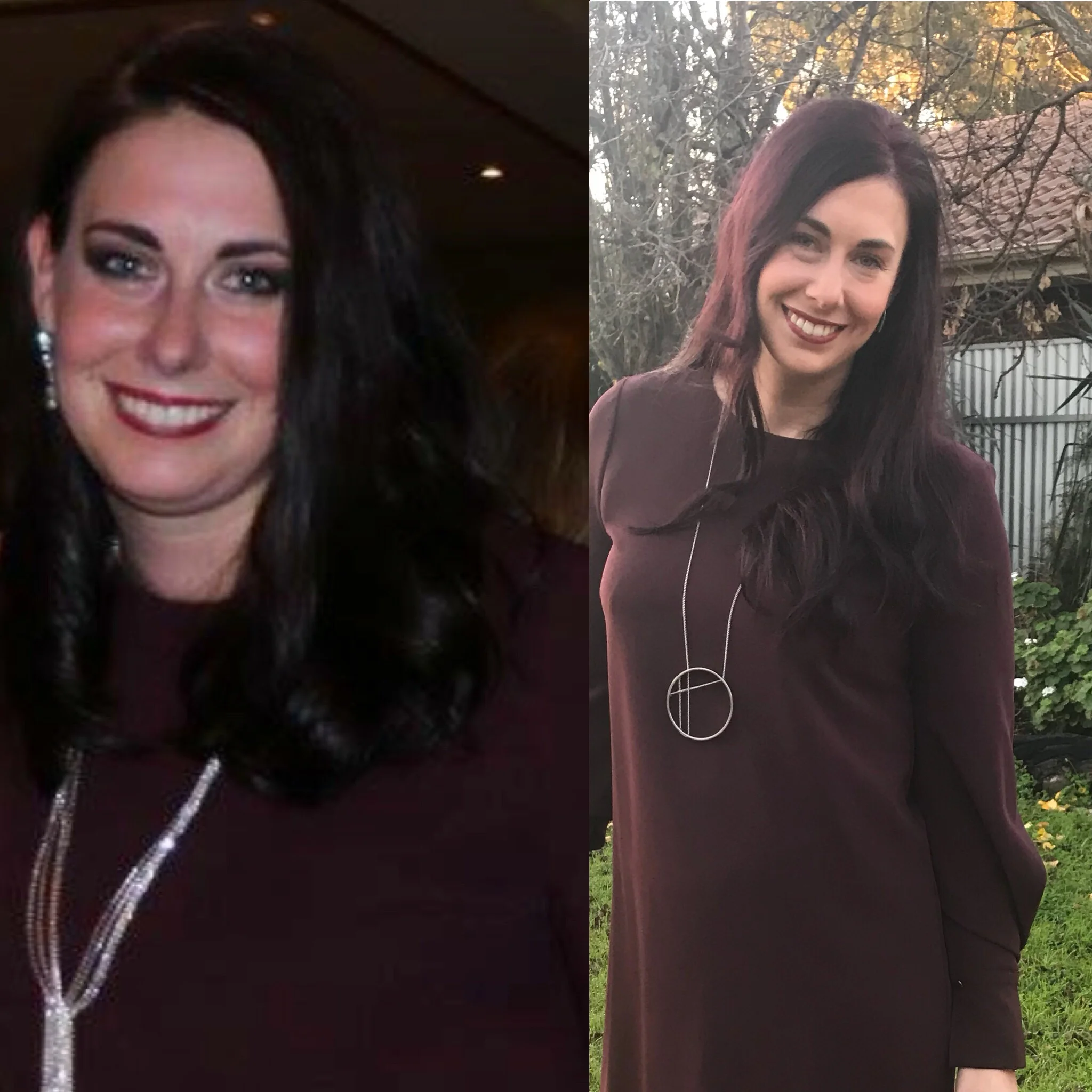 Image left, October 30, 2017 Image right, July 14, 2018