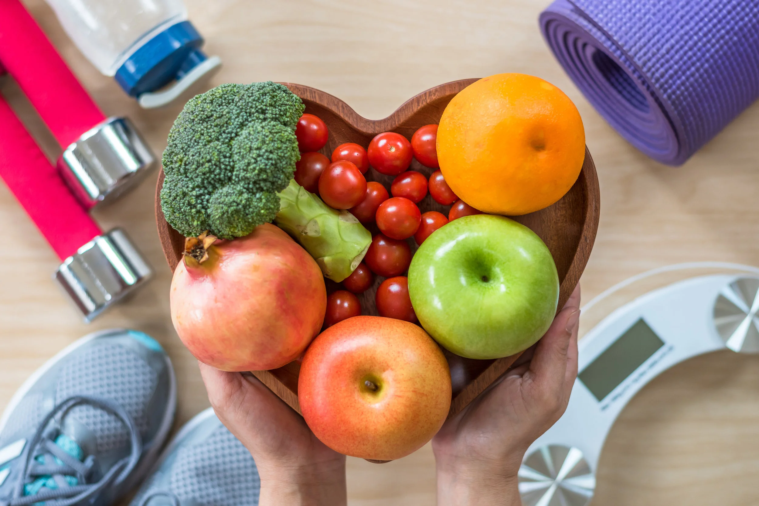 Apples, broc and scales.jpg