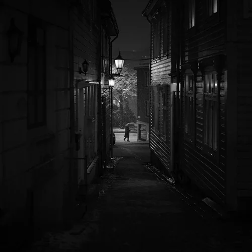 Rainy evening