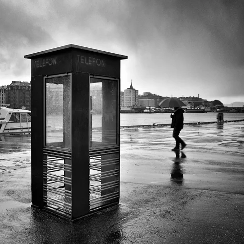 Old telephone box