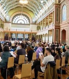 Drawing under the Dome | Royal Exhibition Building 