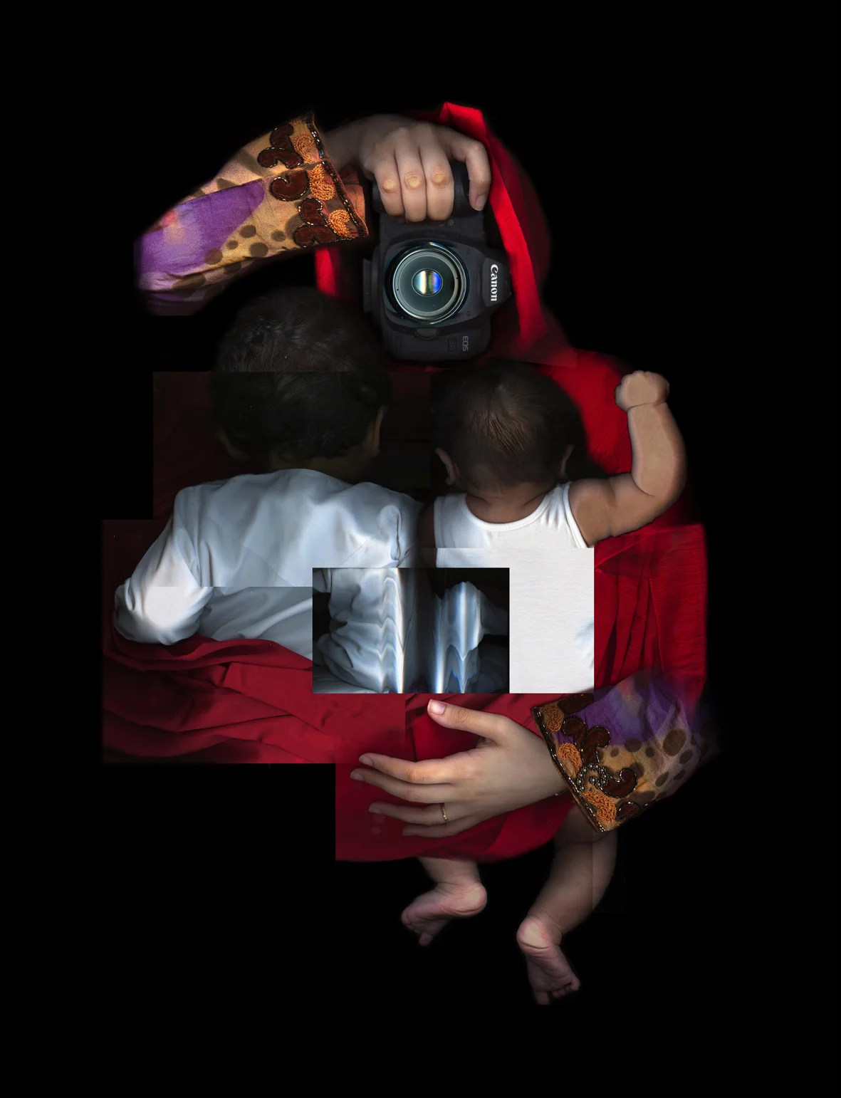 Maitha Demithan. Mother, 2017. Scanography. 100 x 80 cm. Image courtesy of the artist