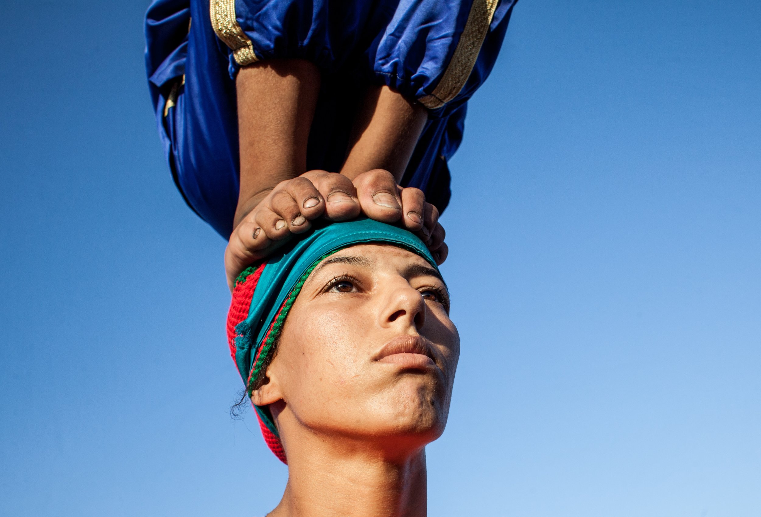 Yassine Alaoui Ismaili. Karima, The Acrobat. Shot in Marrakesh, Morocco