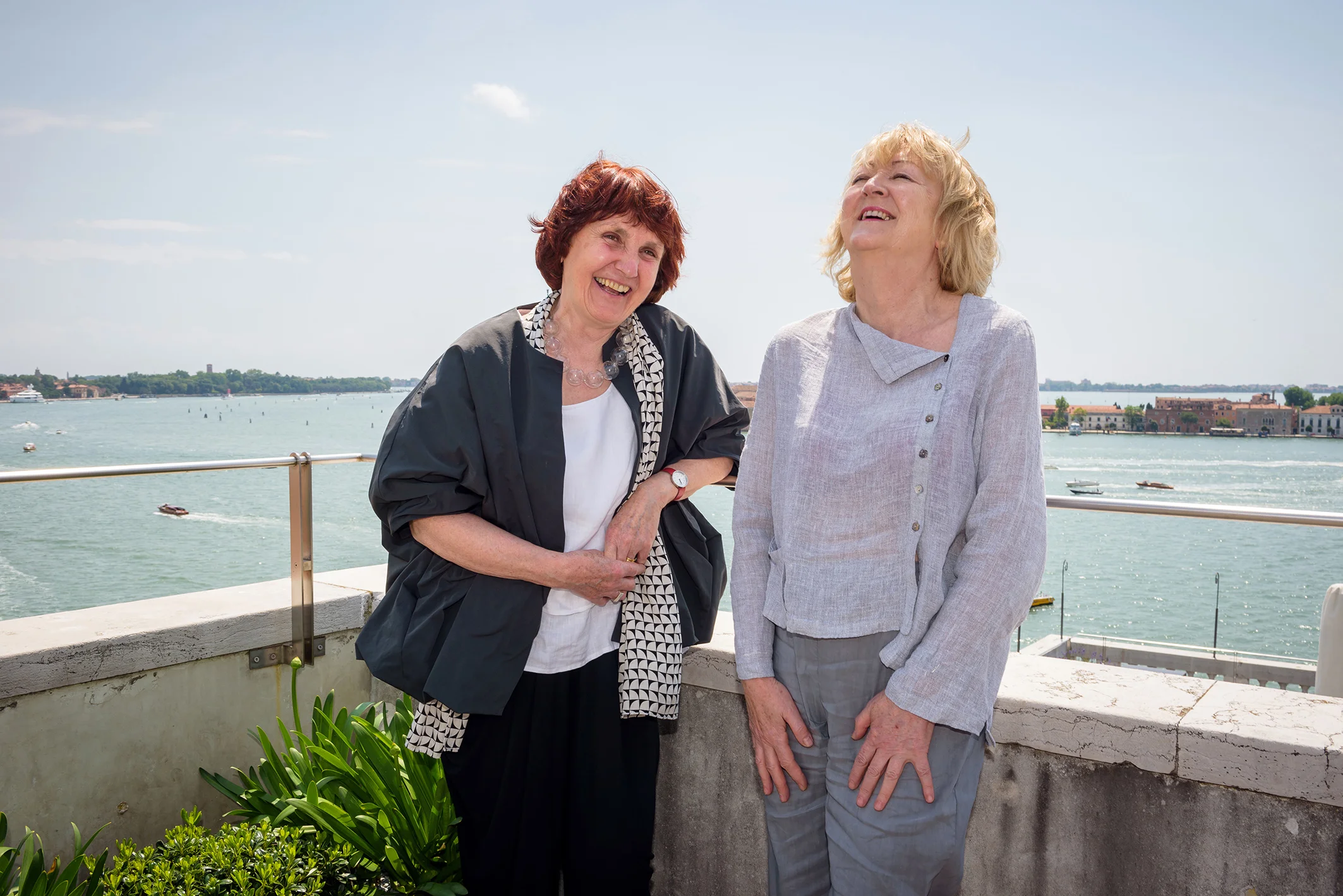 © Andrea Avezzu. Yvonne Farrell and Shelley McNamara, Directors of the 2018 Venice Architecture Biennale – "Freespace". Image Courtesy of La Biennale di Venezia