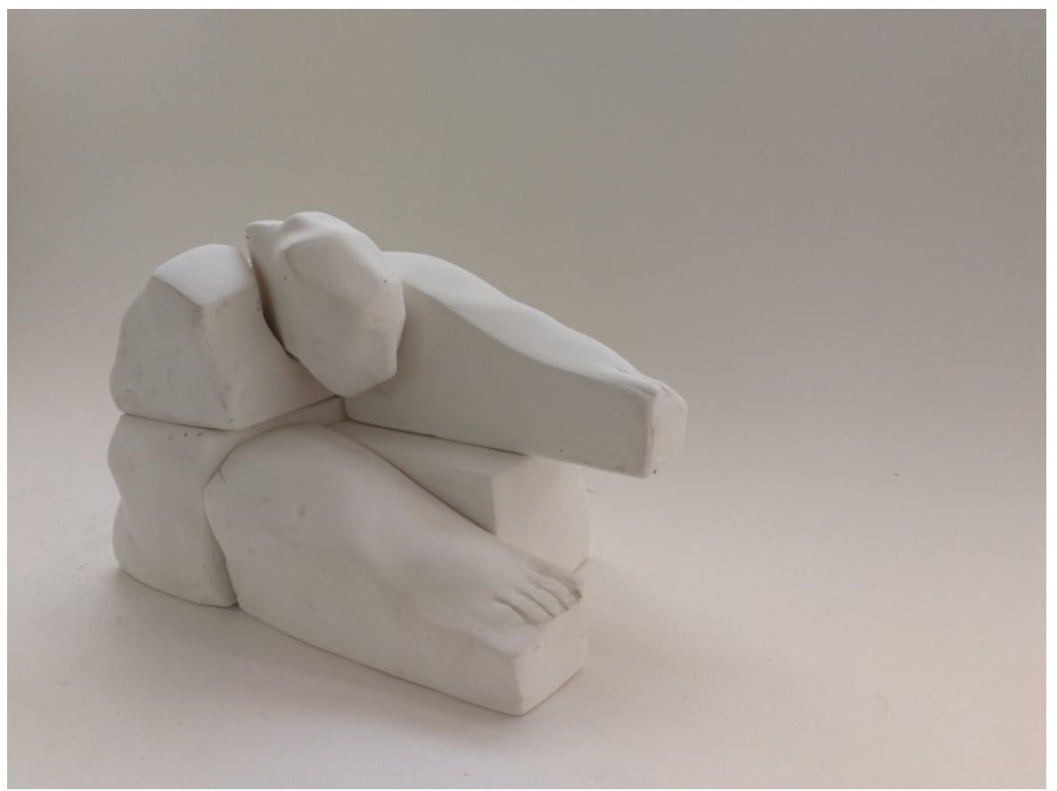 A piece from Khaled Zaki's Resurrection series, set to go on display at Tabari Artspace next month. Image courtesy of the artist and the gallery.