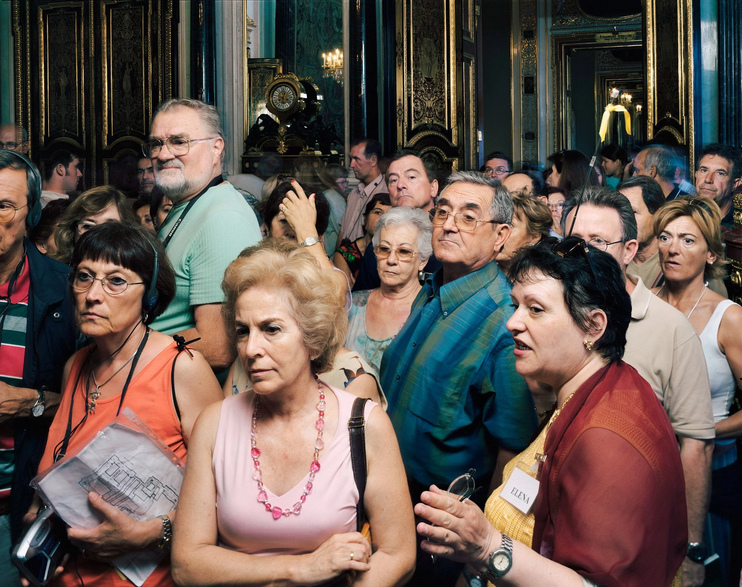 Thomas Struth Hermitage 2m St. Petersburg, 2005. Chromogenic print, 114 x 114.8 cm. Courtesy of the artist and Marian Goodman Gallery, New York/Paris/London.