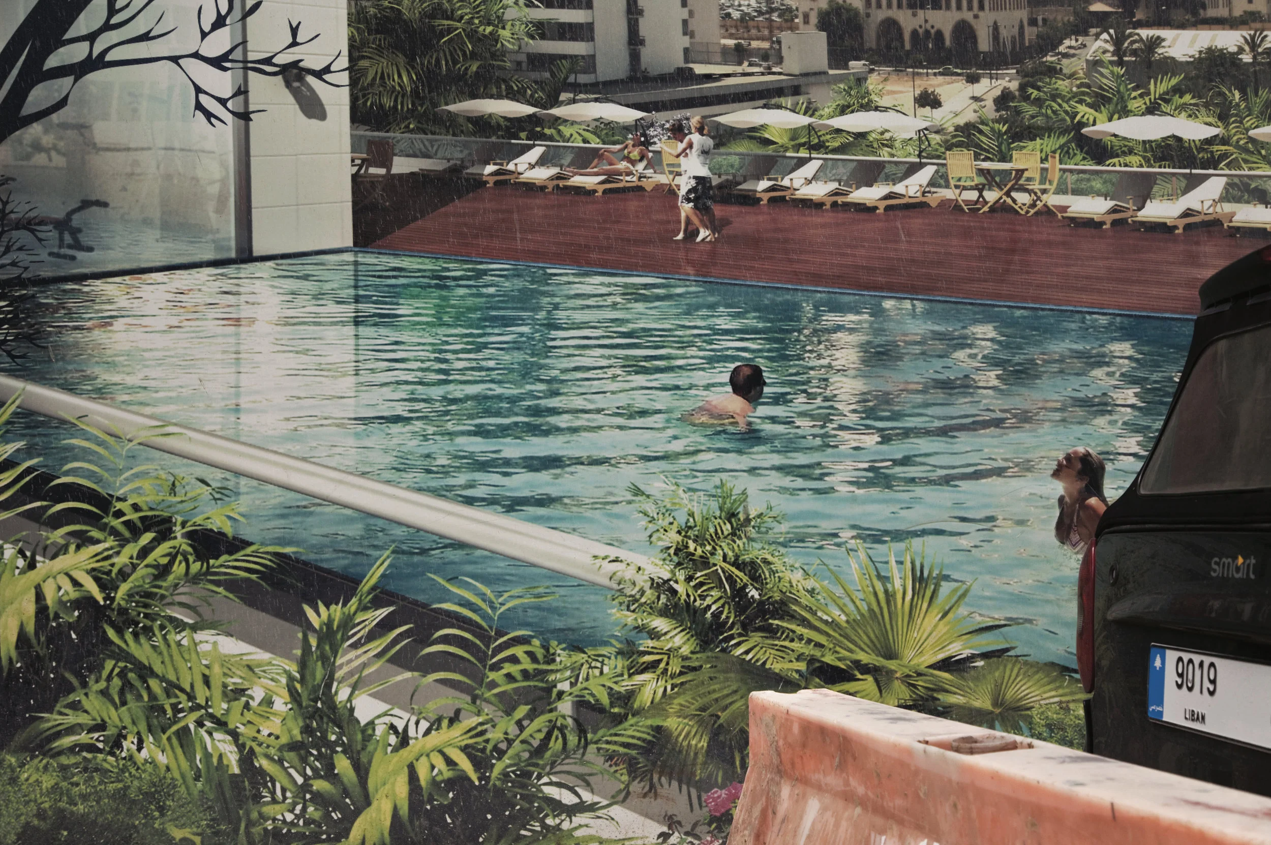 Randa Mirza, Live up to your true nation, Beirutopia, 2013. Pigment ink on Baryte paper, 80 cm x 110 cm. Courtesy Randa Mirza, Private Collection.