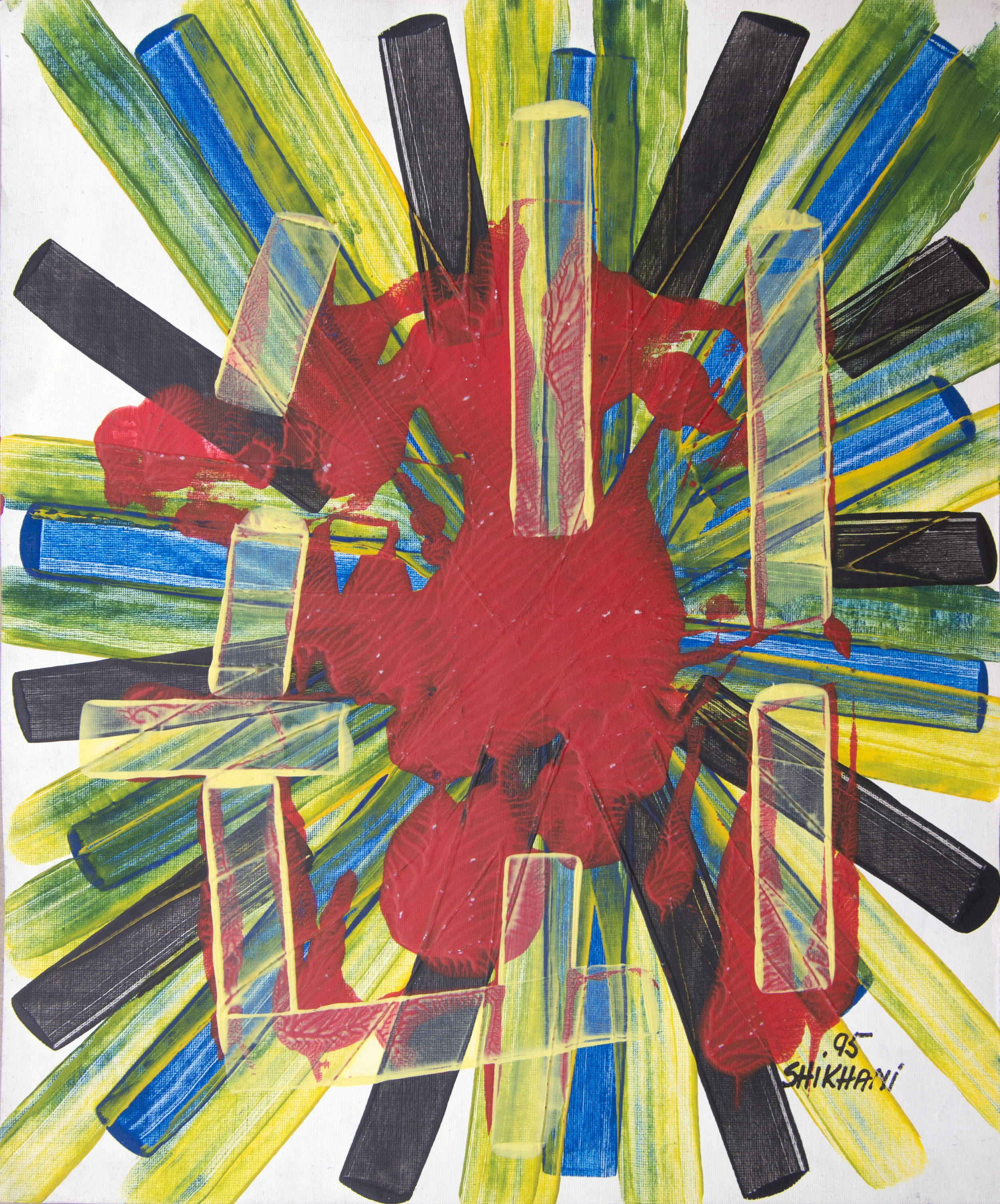 Ernesto Shikhani. Untitled. Courtesy of Perve Galeria from Lisbon, who are presenting a group of works from artists in Portuguese speaking countries