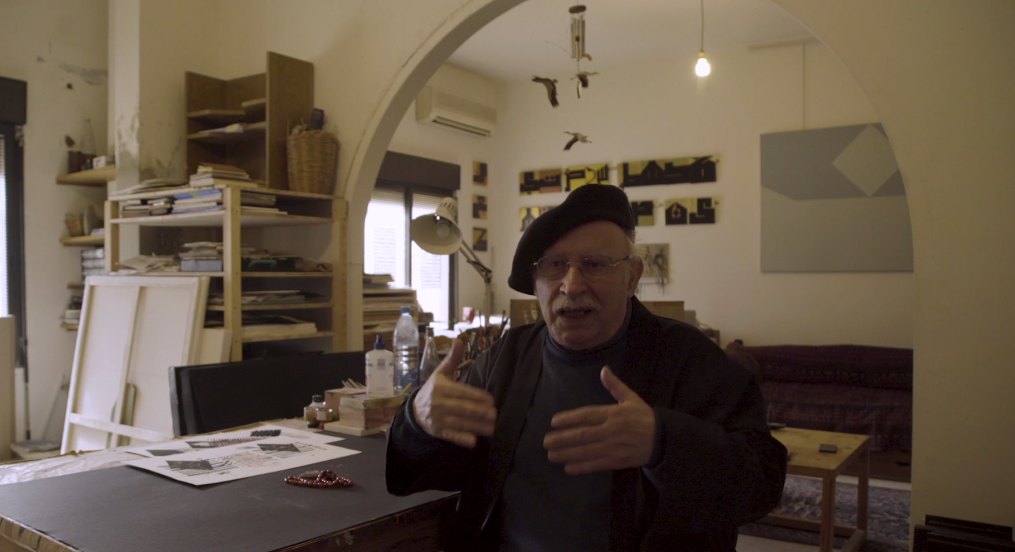 Still from Art Dubai Portraits, a film with Samir Sayegh. Courtesy of Art Dubai.