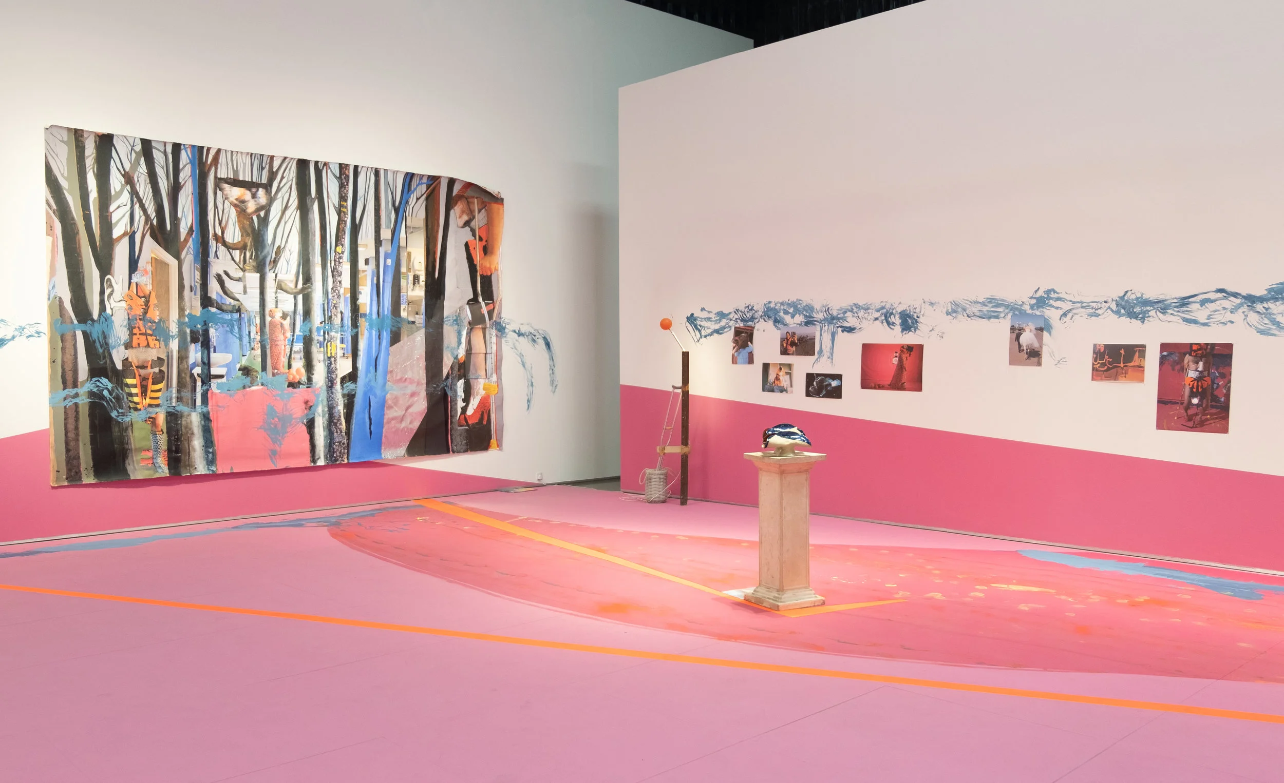 Mid-June, 2019. We Are Open For Installation by Rokni and Ramin Haerizadeh and Hesam Rahmanian. Courtesy of Gallery Isabelle Van Den Eynde.