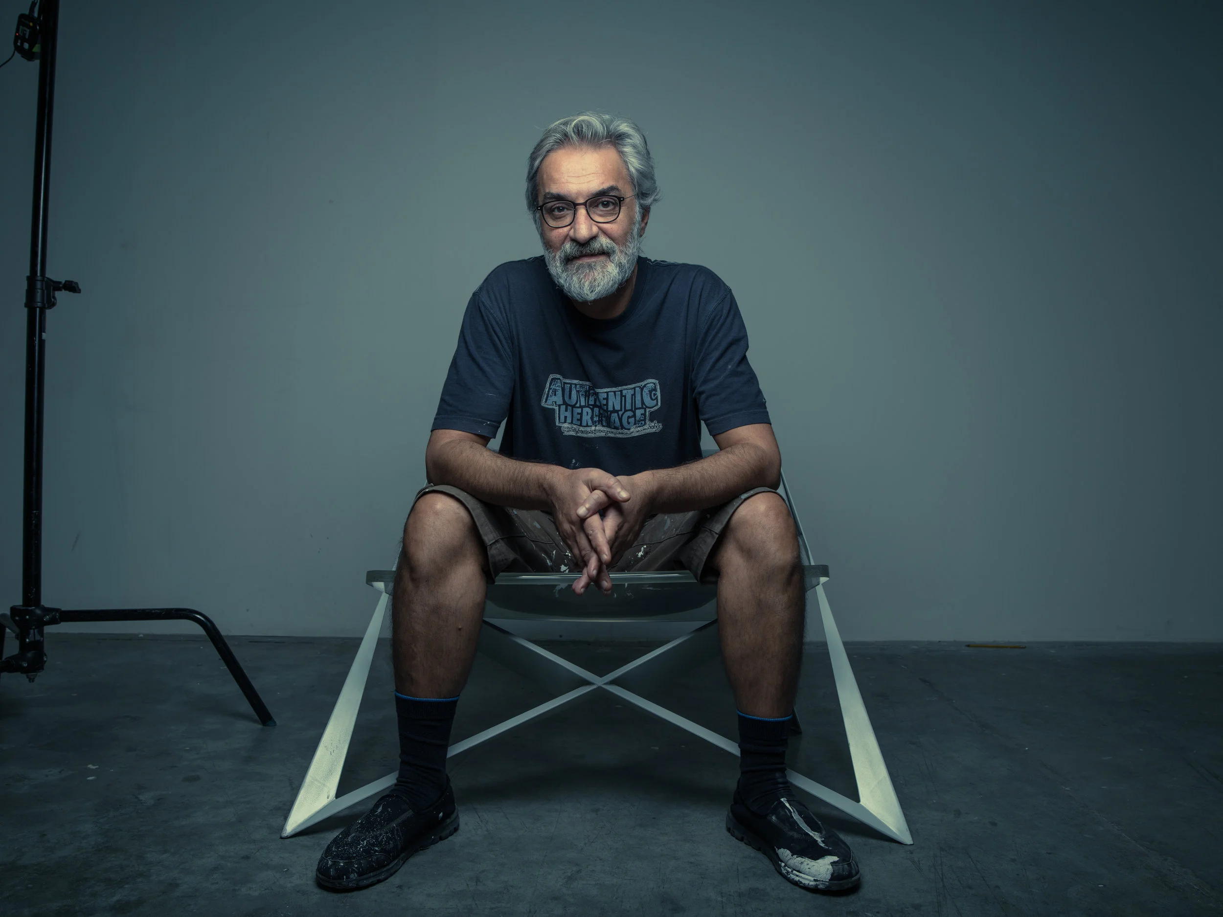 The exhibition is curated by Safwan Dahoul, a well known artist and curator. Courtesy of Safwan Dahoul