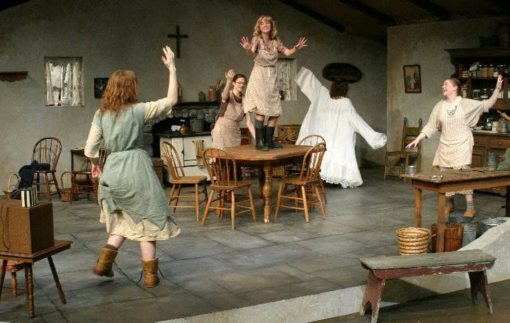 Dancing At Lughnasa , Assistant Director, Alma College, 2011. Photo Credit: Joseph Jezewki