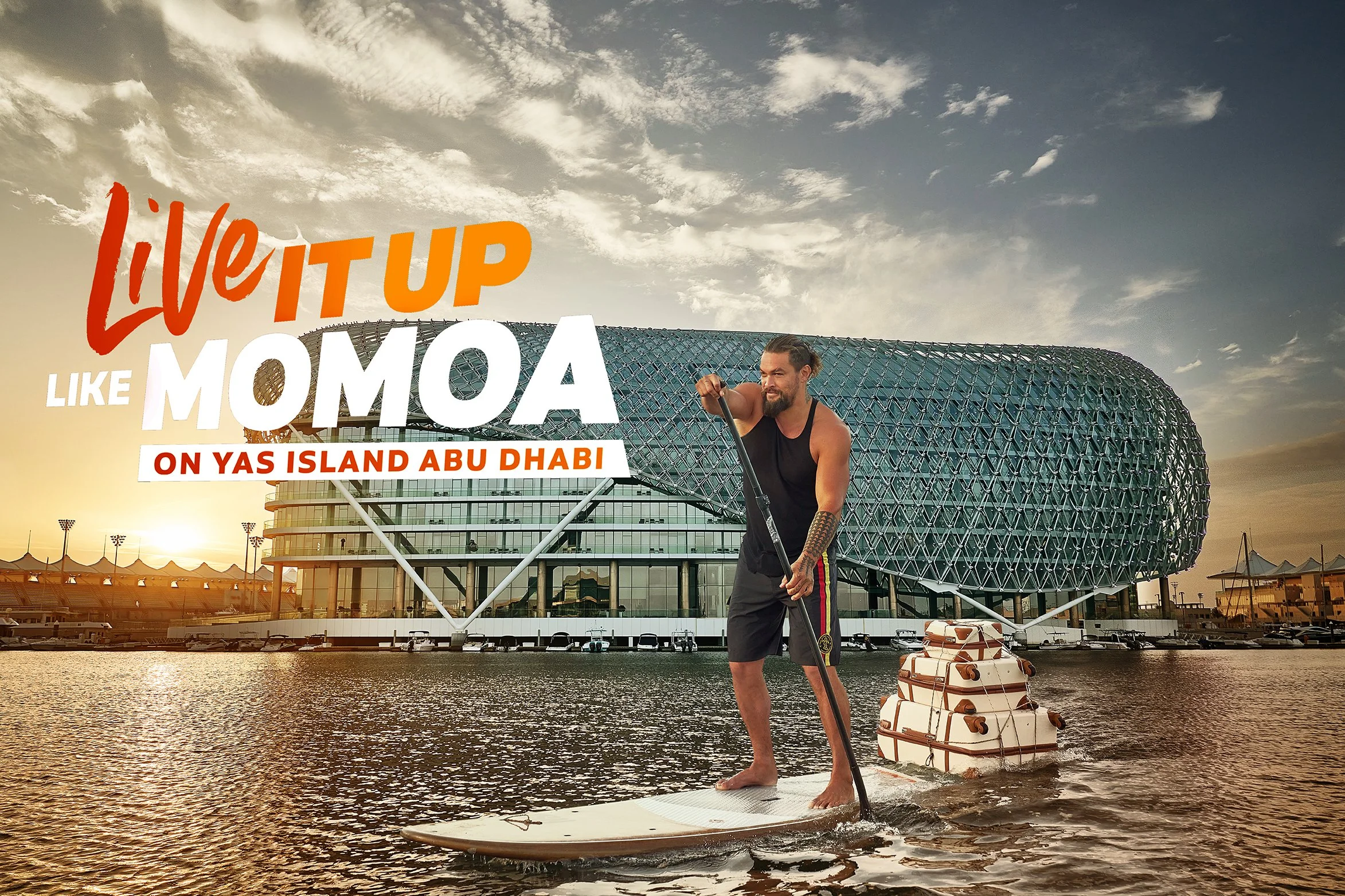 Jason Rohan JASON MOMOA X YAS ISLAND — ROHAN SHRESTHA