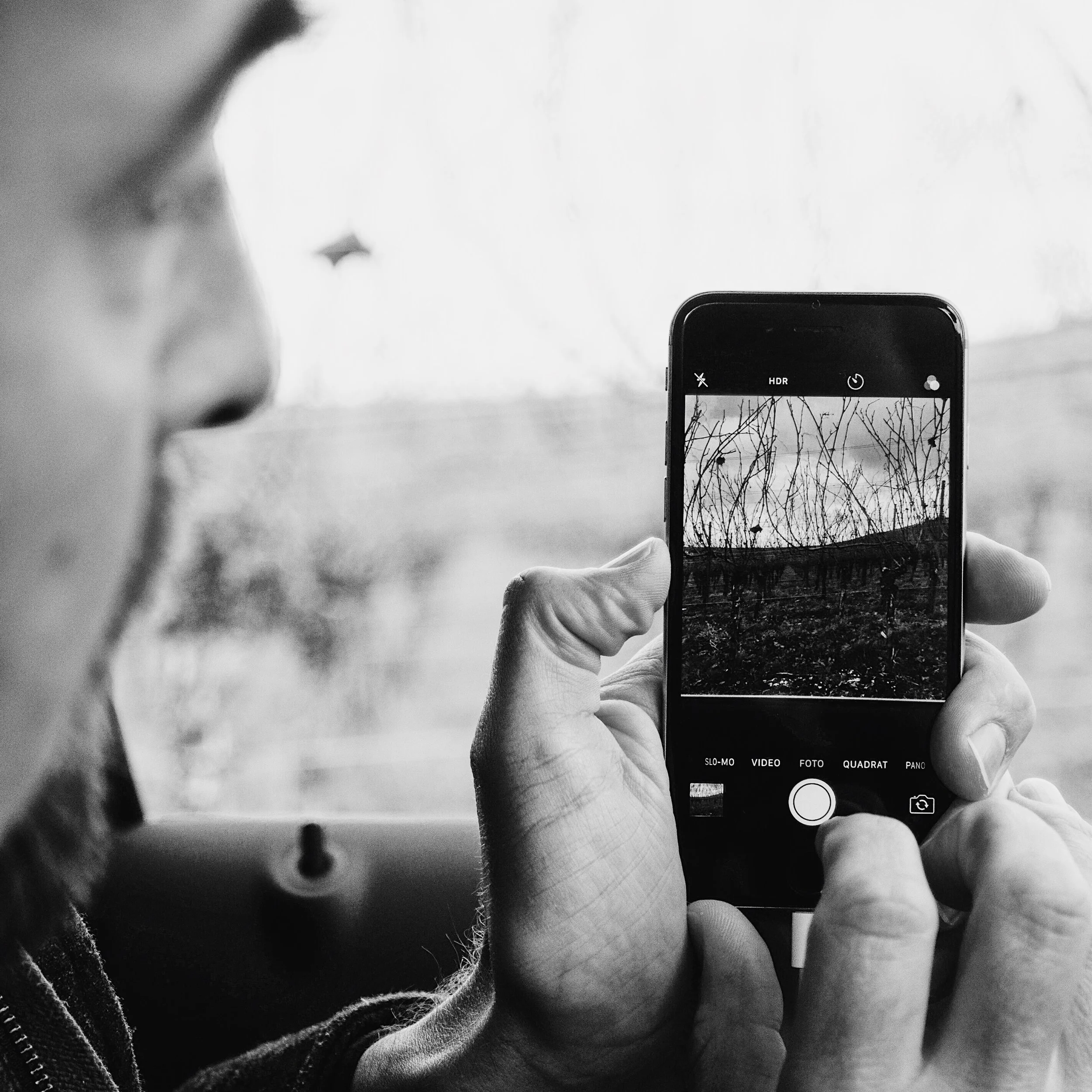 Every time we are on tour to the winemakers of this world we have our camera and our iPhone right next to us.
