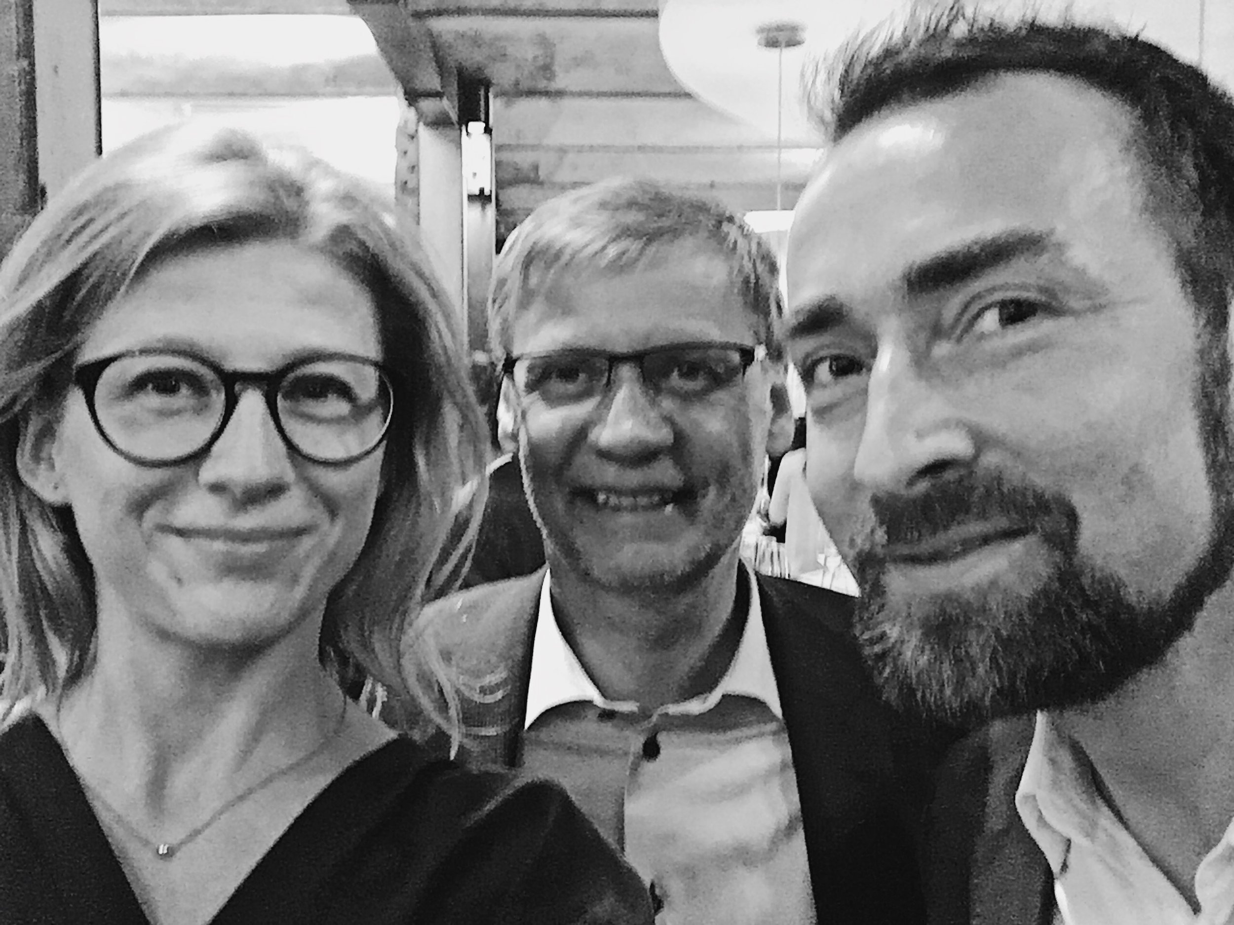 TV star and winemaker Günther Jauch posed with us for this picture during the Riesling Swag in Hamburg in January 2017.